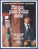 For A Few Dollars More - Clint Eastwood original German A-1 Movie Poster - 1965