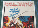 John Paul Jones - Robert Stack Original US 1 sheet Poster - 1959