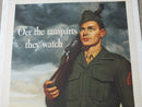 U.S. Marines..O'er The Ramparts They Watch original 1959 Poster by Charles J. Andres