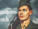 U.S. Marines..O'er The Ramparts They Watch original 1959 Poster by Charles J. Andres