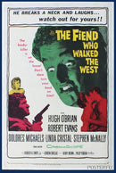 The Fiend Who Walked The West - Hugh O'Brian - original US 1-sheet Poster - 1958
