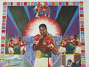 Larry Holmes - The Last Stand - original Comeback Poster - 1992 by Chris Cloutier