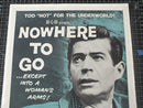 Nowhere To Go - George Nader - original US 1-sheet Poster - 1959